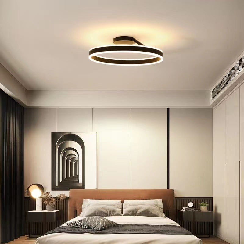 Alonza Moderne Design Gouden LEDPlafondlampen Wit Zwart Metaal