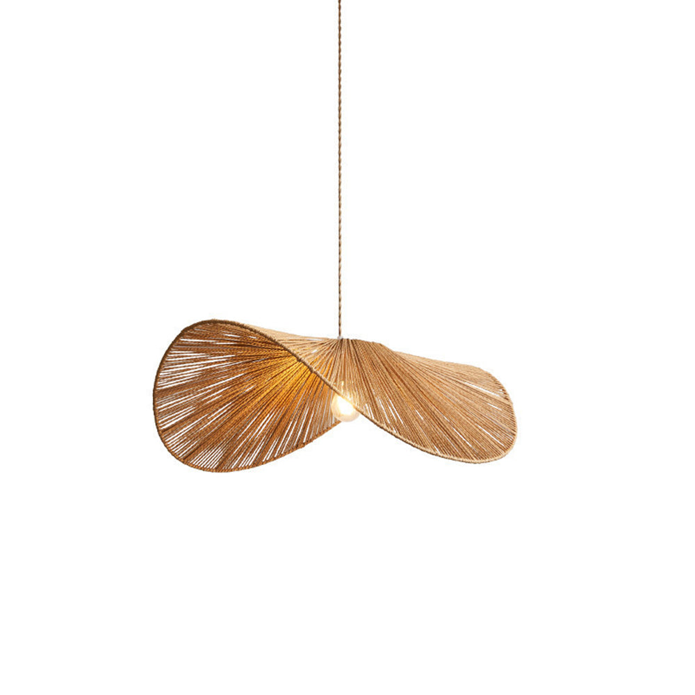 Muto Design LED Hanglamp Metaal/Twine Bruin/Beige Slaap/Woon/Eetkamer