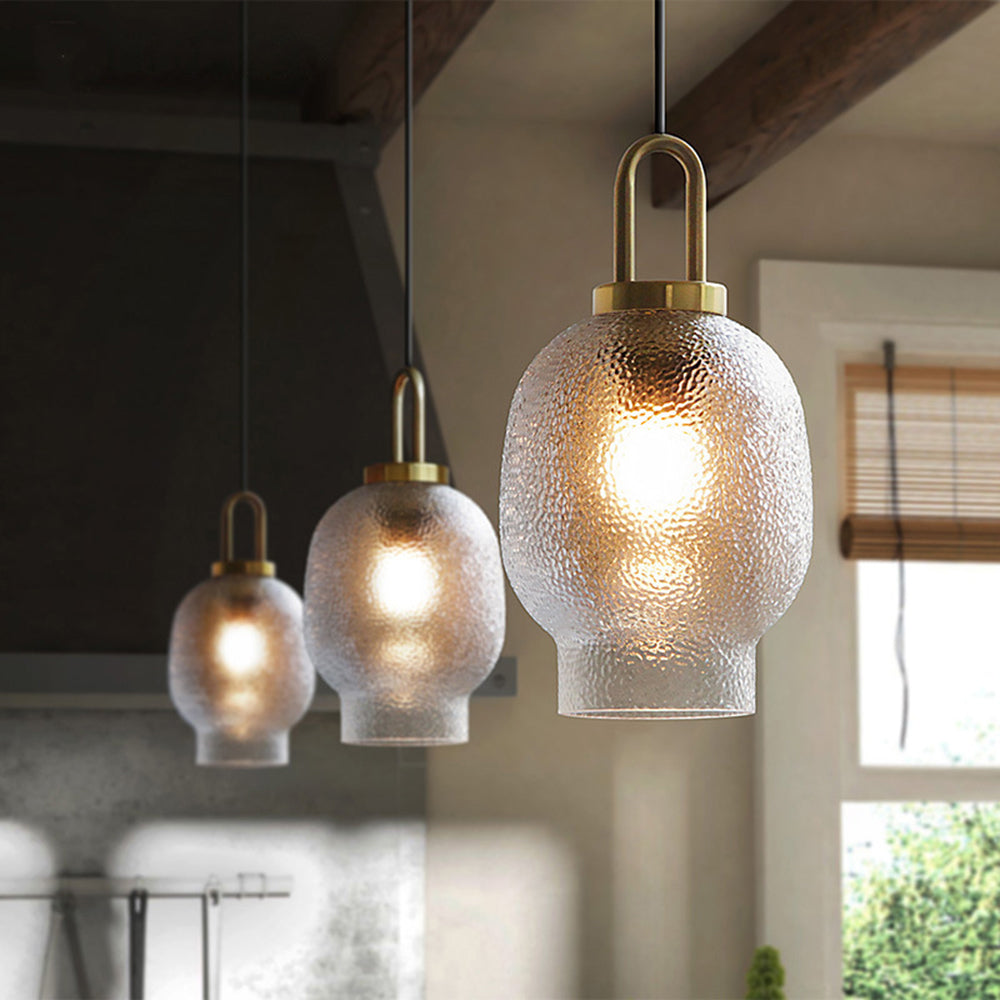 Hailie Moderne Minimalistische Hanglampen Goud Metaal/Glas Woonkamer