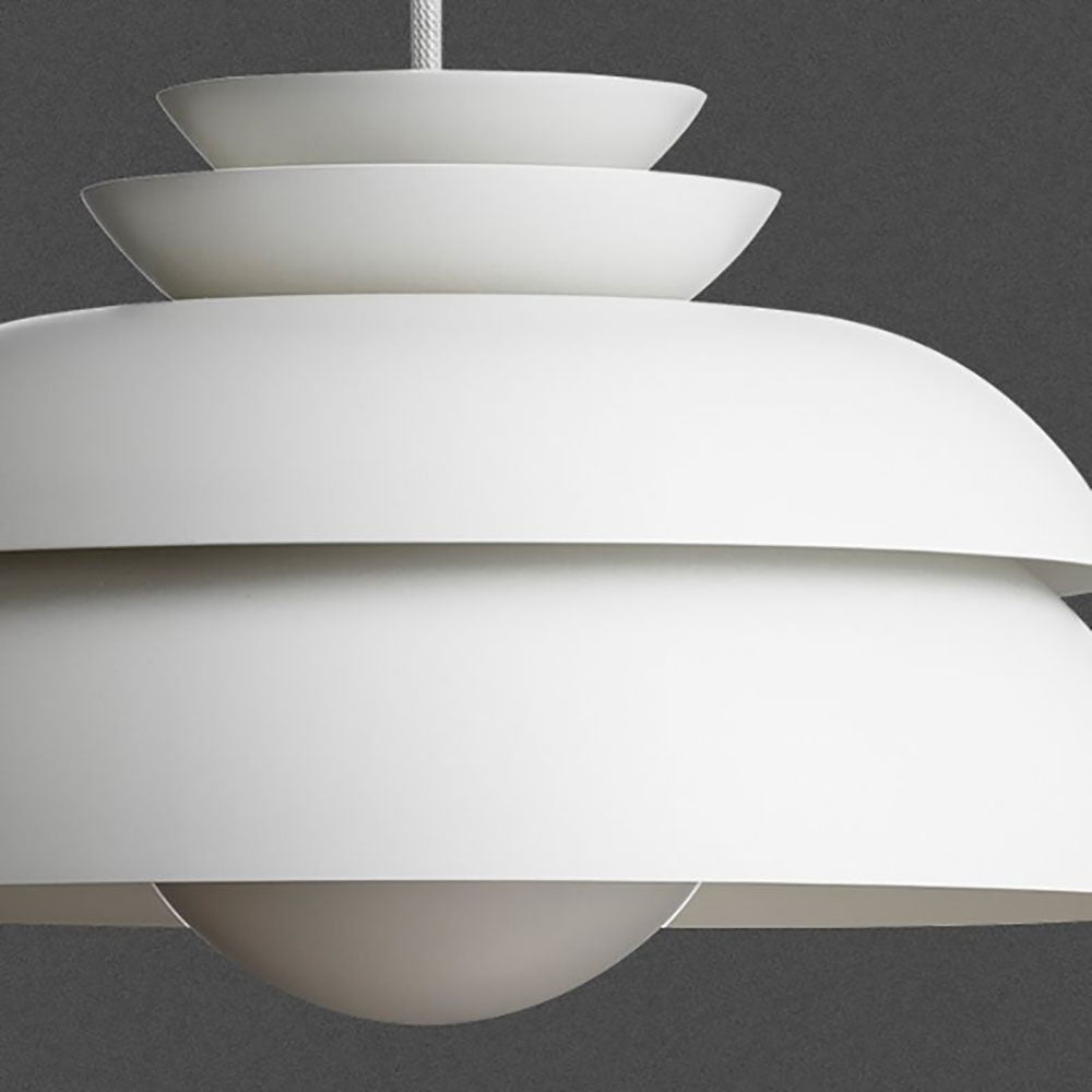 Morandi Moderne Ronde LED Hanglamp Wit Metaal Eetkamer Woonkamer