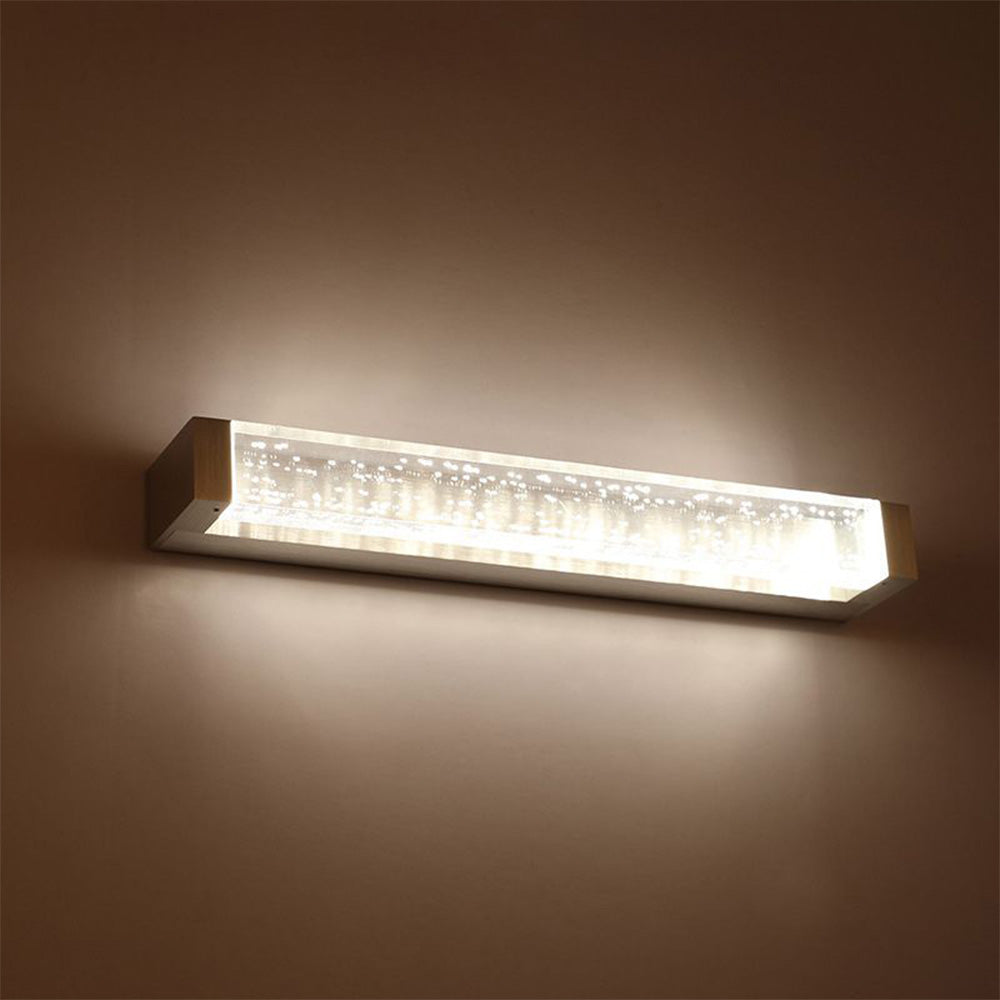 Leigh Modern Design LED Wandlamp Wit Metaal Kristal Slaapkamer