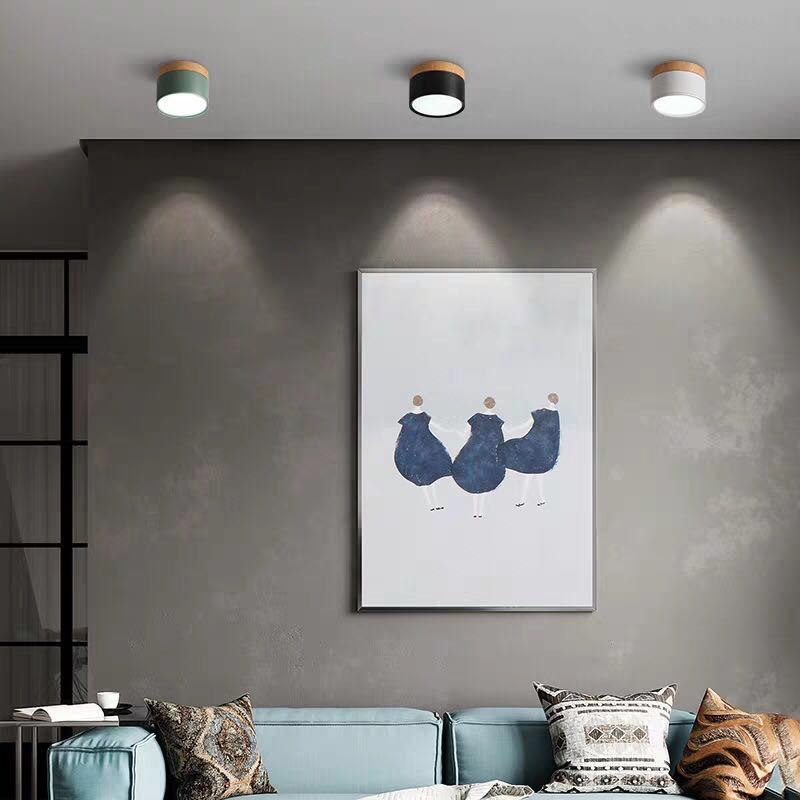Morandi Moderne LED  Plafondlamp Zwart Wit Grijs Metaal Eetkamer