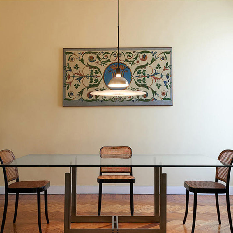 Levi Vintage Hanglampen Zwart Chroom Metaal Acryl Slaap/Woon/Eetkamer