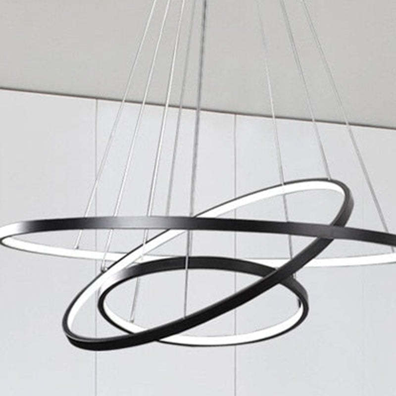 Alonza Design LED Hanglamp  Gouden Wit Zwart Metaal Glas Eetkamer