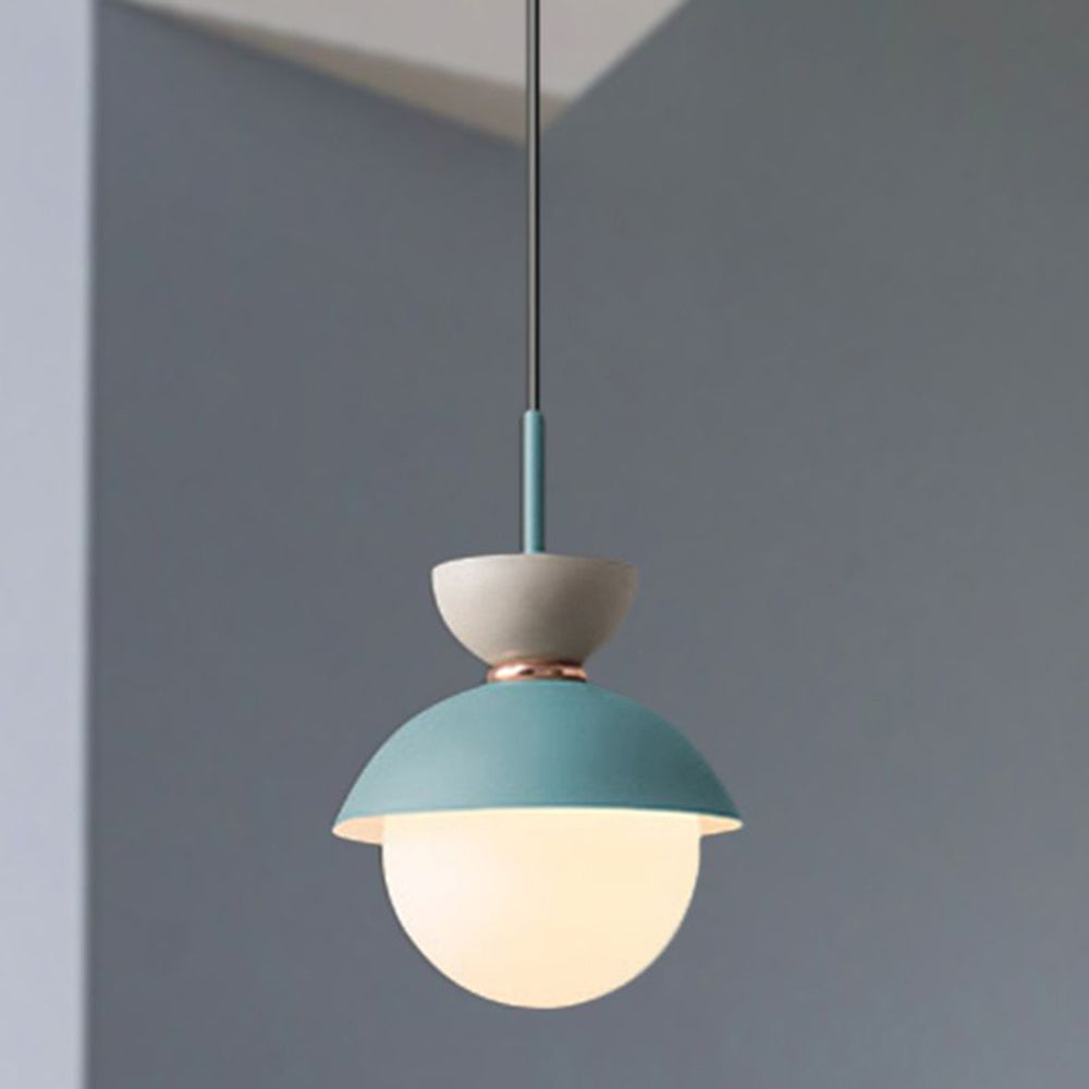 Morandi Nordic Minimalistische Globe Hanglamp Roze/Grijs/Lichtblauw/Marineblauw