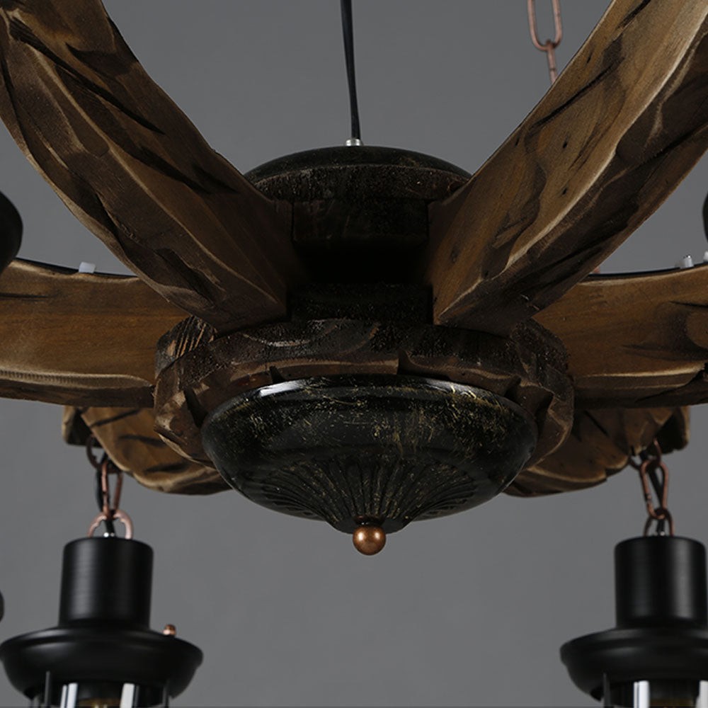 Brio Pendant Light Mid Century/Modern, Metal/Wood, Dining Room