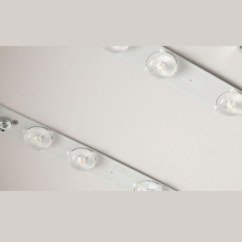Morandi  Moderne Ronde LED Plafondlamp Roze Grijs Metaal Woonkamer