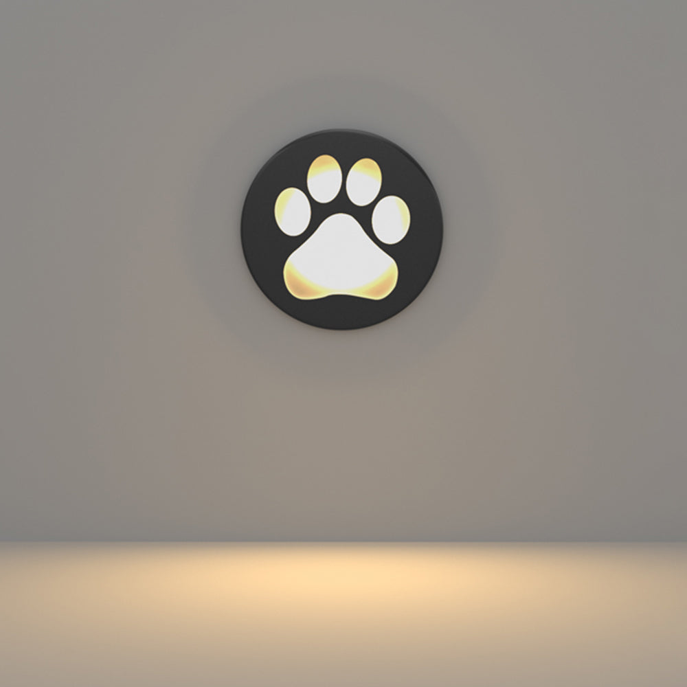 Minori Moderne LED Ronde Buitenlamp Zwart Metaal/Acryl Hal Tuin