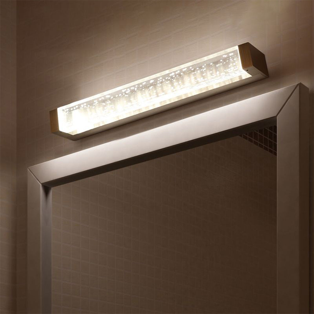 Leigh Modern Design LED Wandlamp Wit Metaal Kristal Slaapkamer