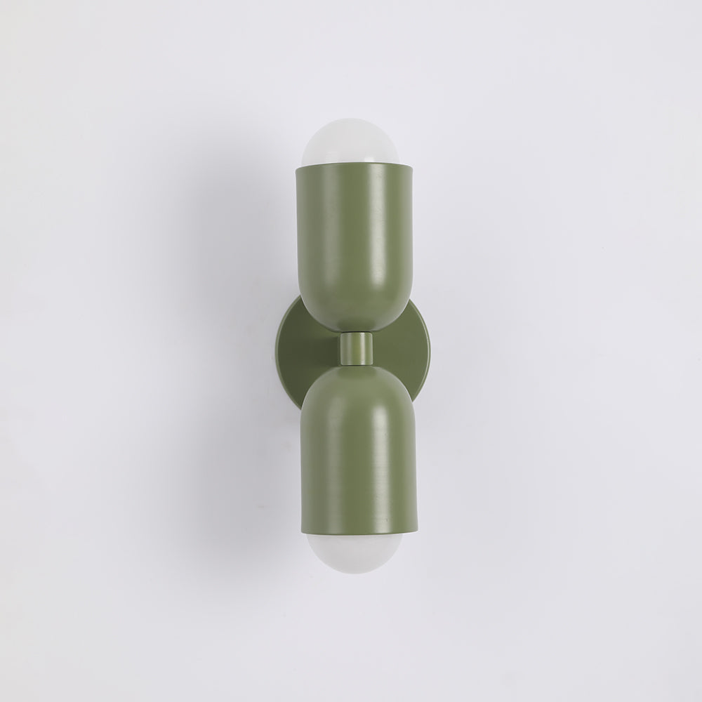 Morandi Design LED Wandlamp Metaal Groen/Roze/Rood Slaap/Eet/Woonkamer