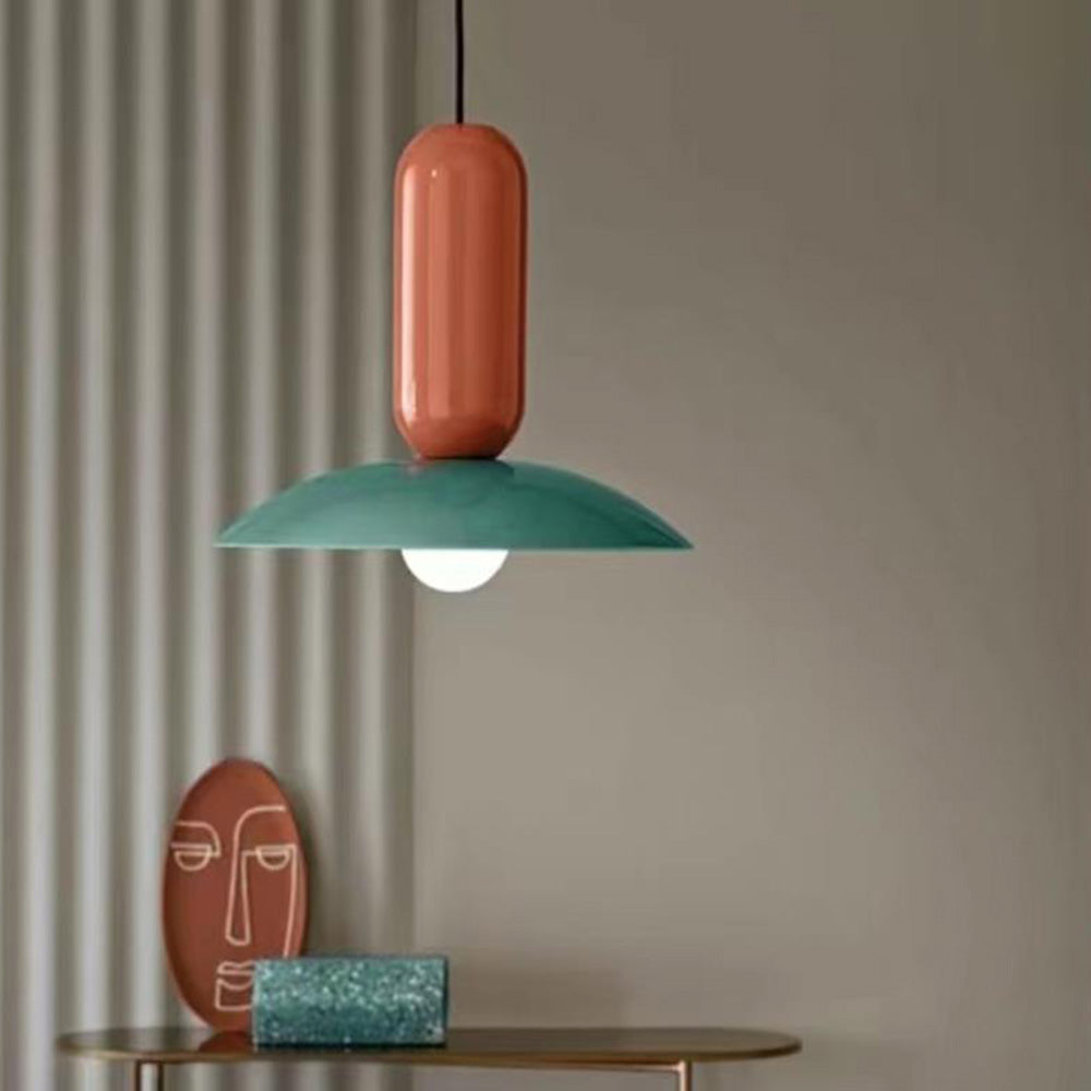 Morandi Moderne LED Hanglamp Groen/Wit/Oranje Metaal Slaap/Kinder/Eetkamer