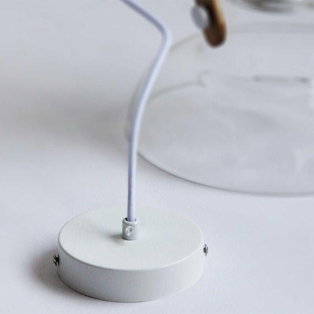 Hailie Moderne Minimalistische LED Hanglamp Glas Metaal Eetkamer