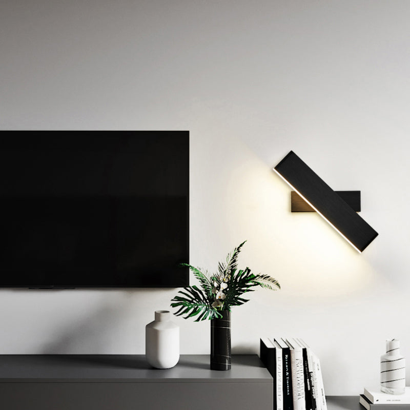 Brio Moderne Design LED Wandlampen Gouden Metaal Hout Woonkamer
