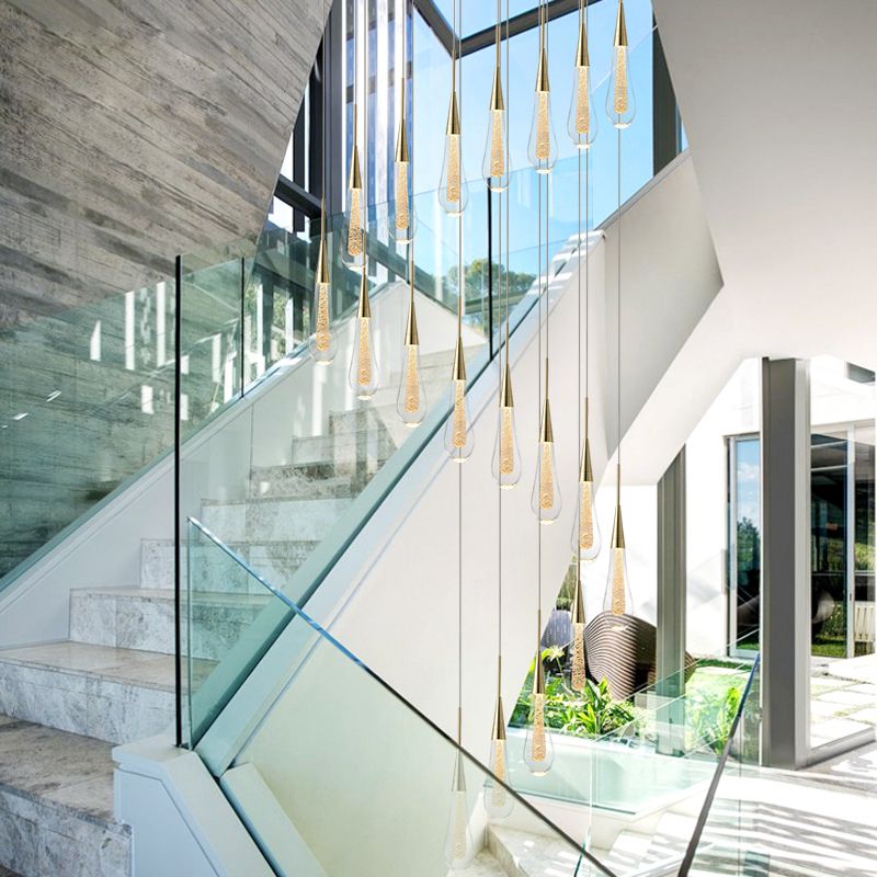 Hailie Moderne Design LED Hanglamp Kristal Metaal Woonkamer Keuken