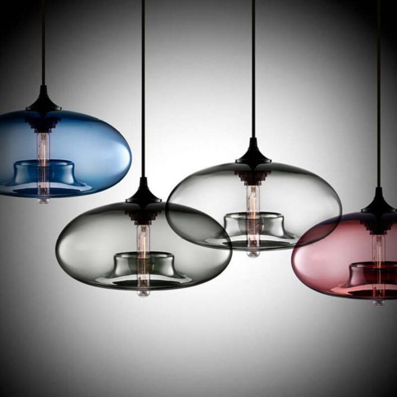 Morandi Moderne LED Hanglamp Kleurrijke Glas Woonkamer/Eetkamer