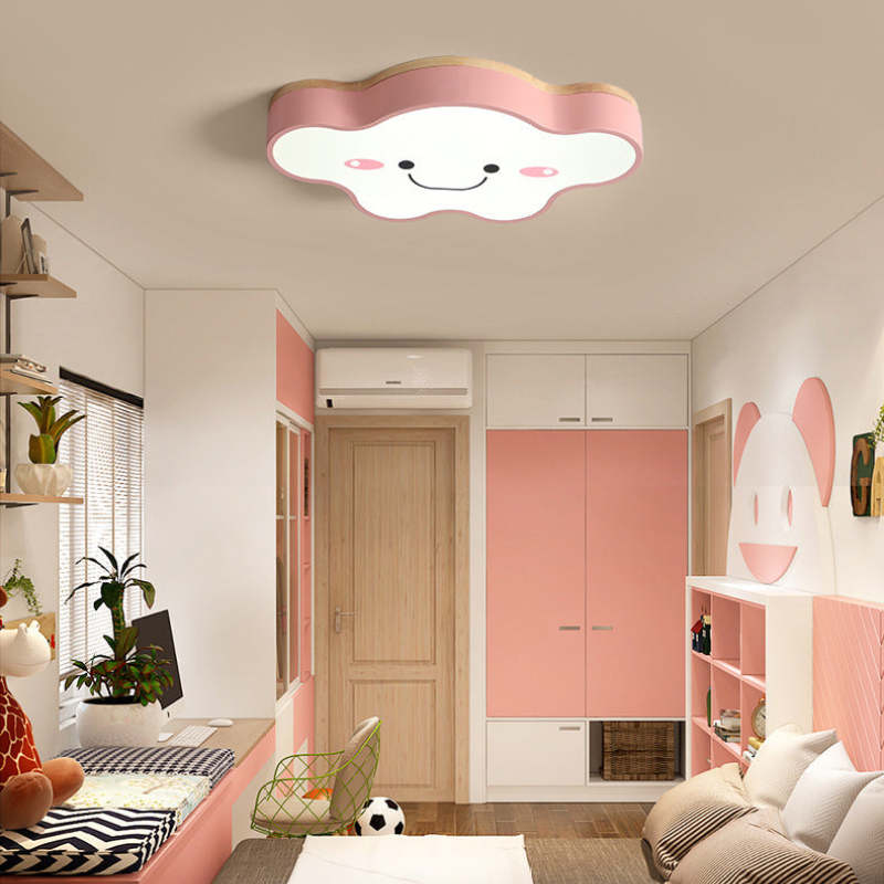 Minori Moderne Design LED Plafondlampen Wit Groene Metaal Hout