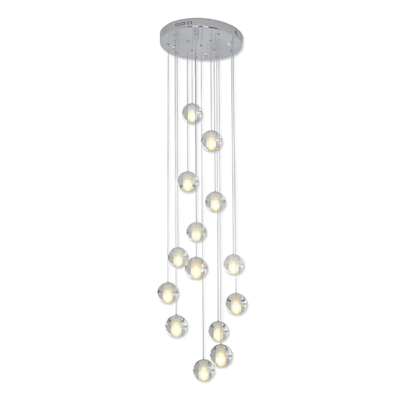 Hailie Design Ronde LED Hanglamp Metaal/Acryl Slaapkamer/Woonkamer/Eetkamer