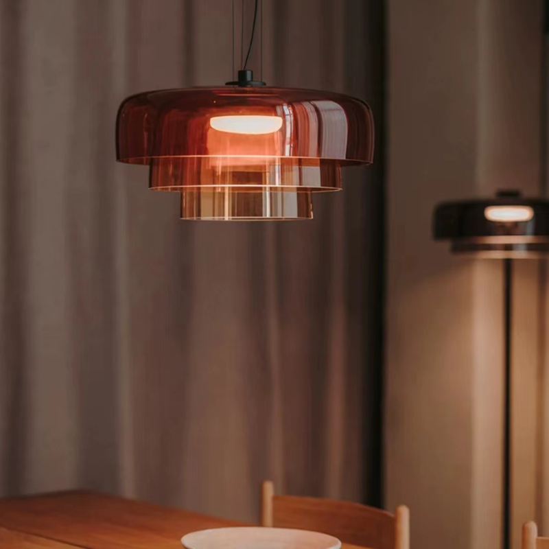Morandi Modern Komvormige Hanglampen Glas Eetkamer