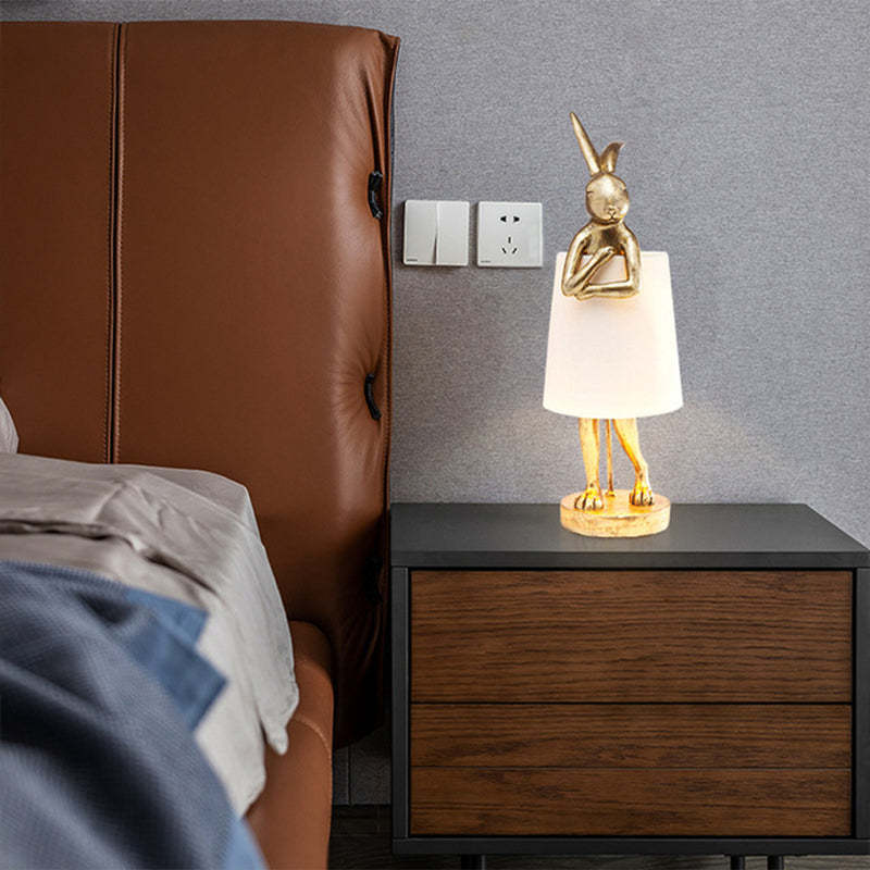 Sirena Ballet LED Tafellampen Goud Wit Resin Metaal Eetkamer Slaapkamer