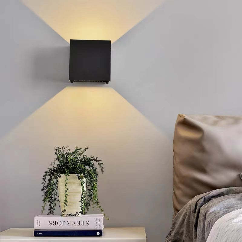 Modern Aluminium Waterbestendig LED Wandkandelaar Wandlampen Buiten Gebruik Binnenshuis