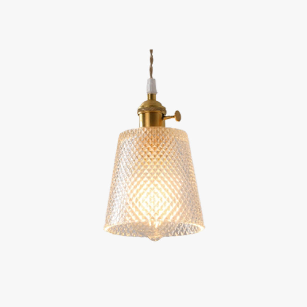 Hailie Vintage Art LED Hanglamp Metaal Glas Slaapkamer Woonkamer