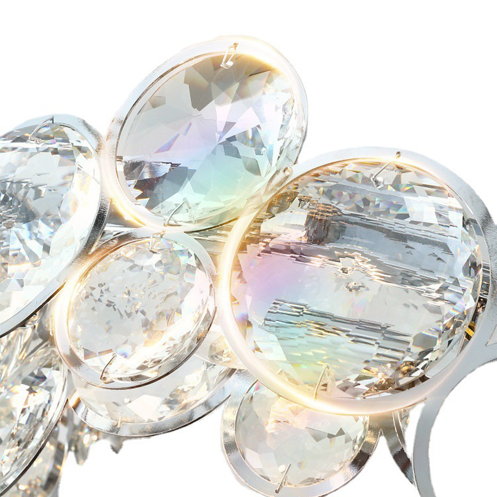 Marilyn Modern LED Ronde Kroonluchters Kristal Metaal Woonkamer