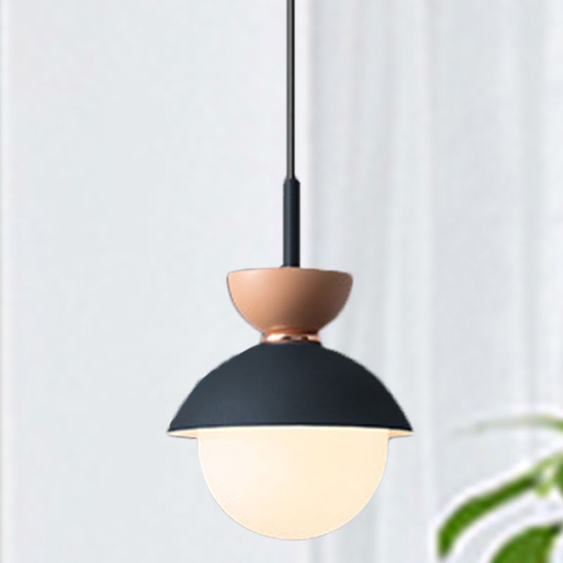 Morandi Nordic Minimalistische Globe Hanglamp Roze/Grijs/Lichtblauw/Marineblauw