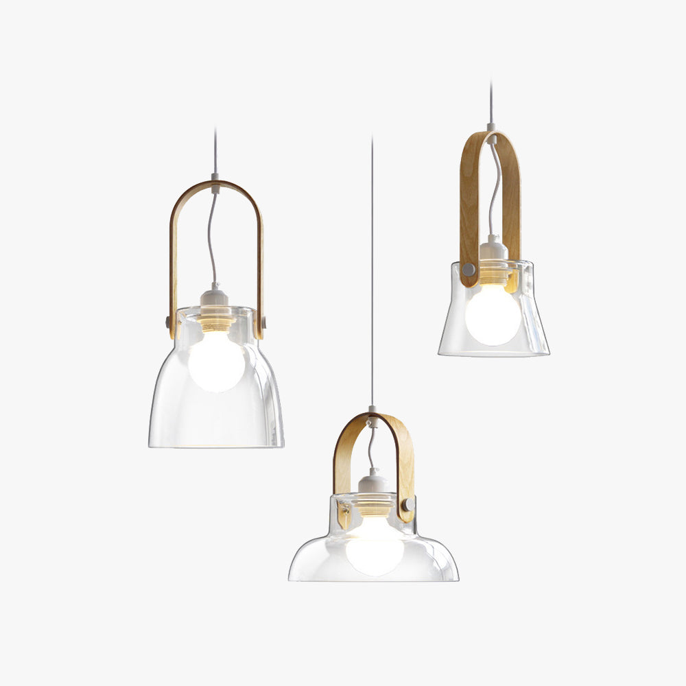 Hailie Moderne Minimalistische LED Hanglamp Glas Metaal Eetkamer