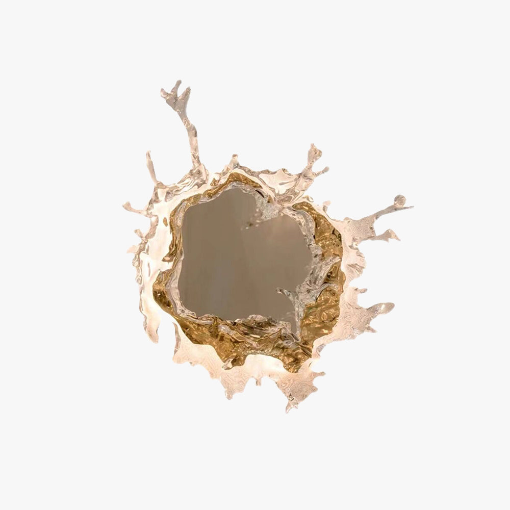 Kristy Design Water LED Wandlamp Metaal/Silicone Goud/Silver Slaap/Woon/Eetkamer