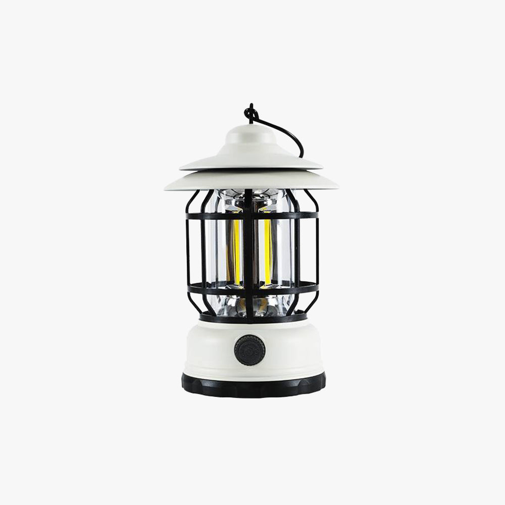 Alessio Industriele LED Buitenlamp Zwart/Wit  Hars/Acryl Tuin/Balkon
