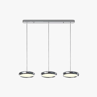 Welsh Minimalistisch Cirkel LED Hanglamp Metaal/Acryl Silver/Goud/Roségoud Slaap/Woon/Eetkamer