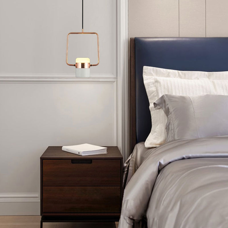 Morandi Moderne LED Hanglampen Zwart Wit Metaal Glas Eetkamer Slaapkamer