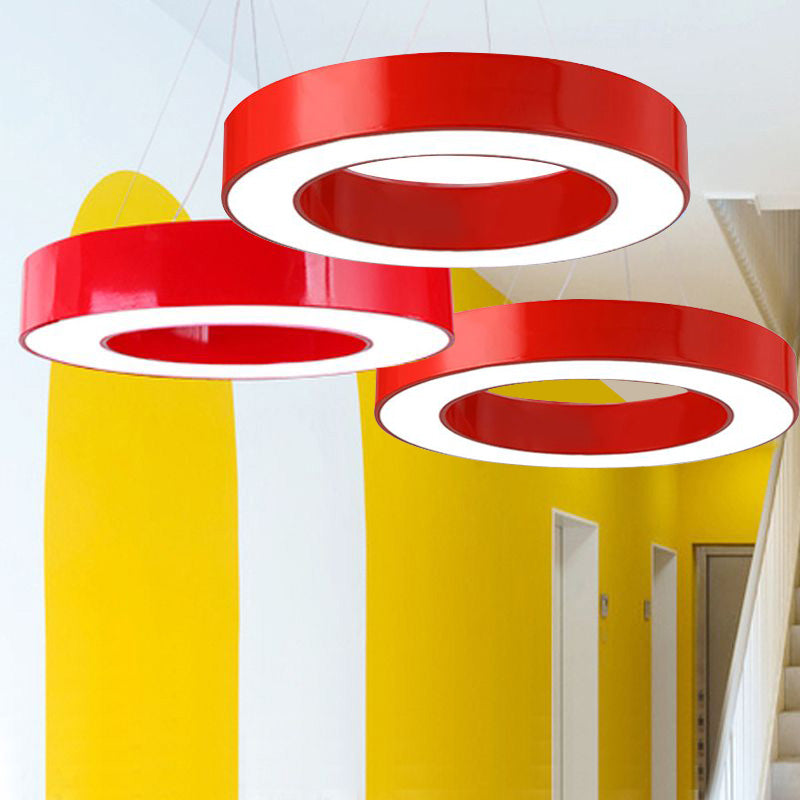 Morandi Moderne Design LED Hanglamp Acryl Metaal Woonkamer Keuken