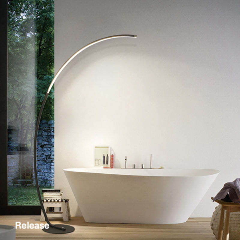 Modern Industriele LED Vloerlamp Wit/Zwart Slaap/Woonkamer Metaal&Silicium