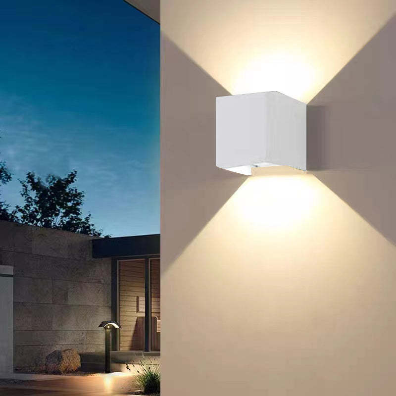Modern Aluminium Waterbestendig LED Wandkandelaar Wandlampen Buiten Gebruik Binnenshuis