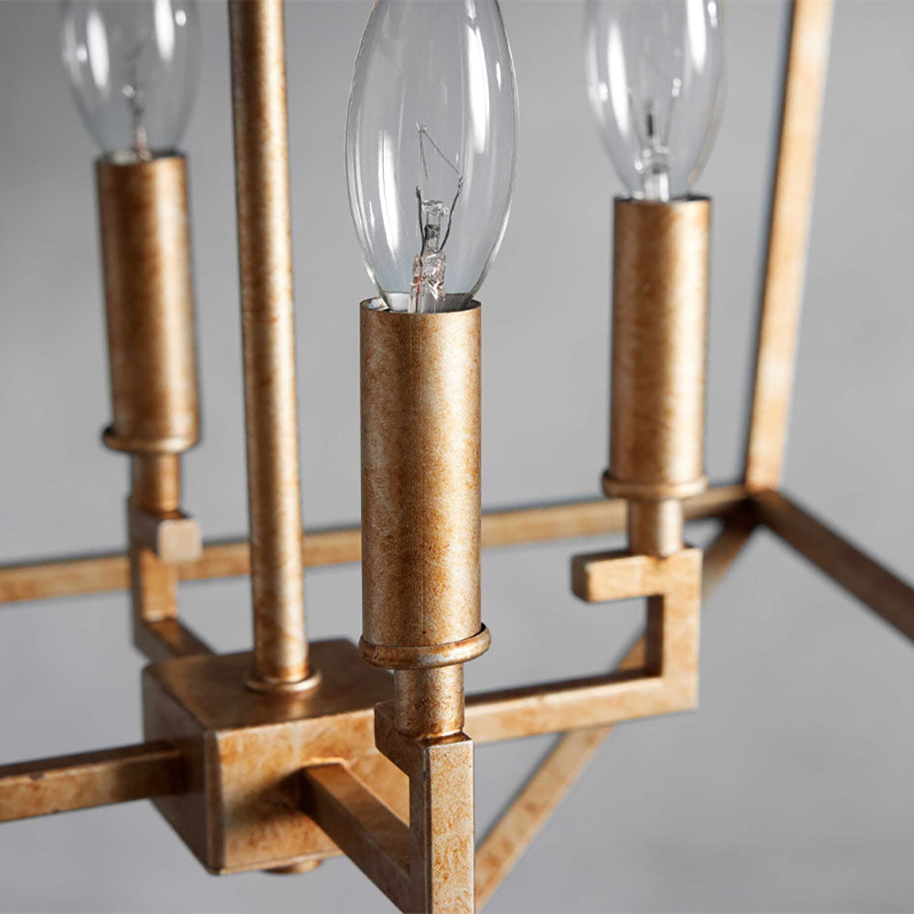 Tristan Design Hanglampen Zwart/Brass/Grijs Metaal Slaapkamer/Woonkamer