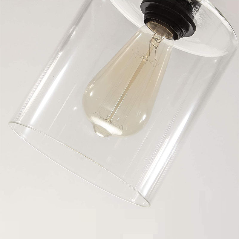 Leigh Industriële Minimalistische LED-kroonluchters Zwart Metalen Keukeneiland