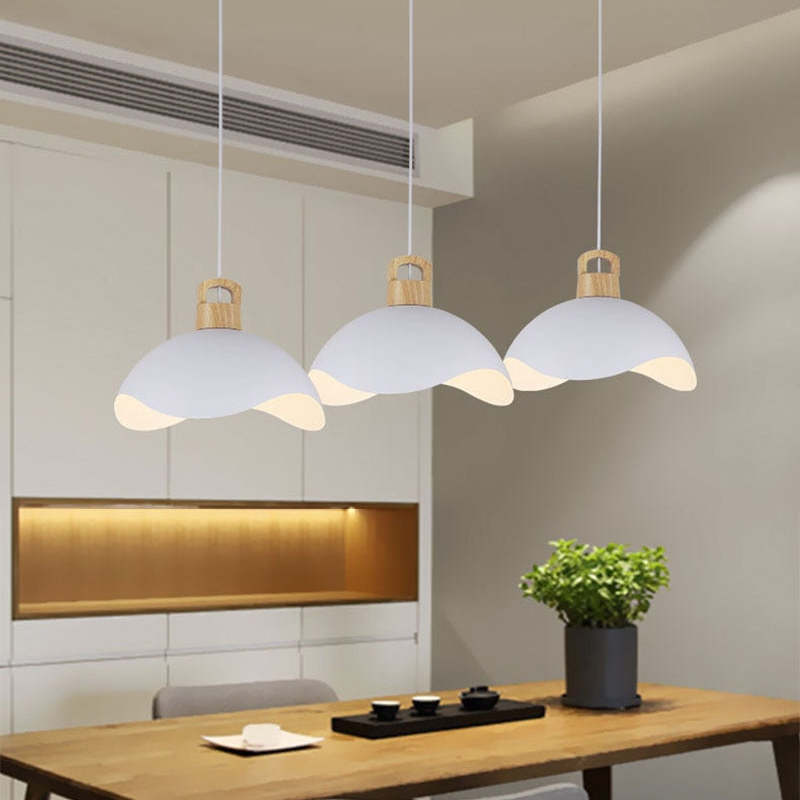 Morandi Moderne LED Hanglampen Zwart Metaal Slaapkamer Eetkamer