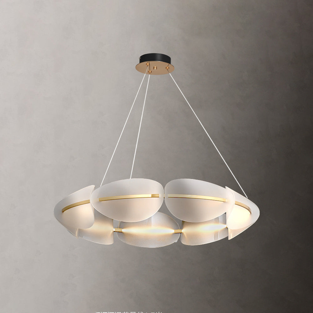 Carina Moderne Ringvormige Metalen Hanglamp Slaapkamer/Eetkamer
