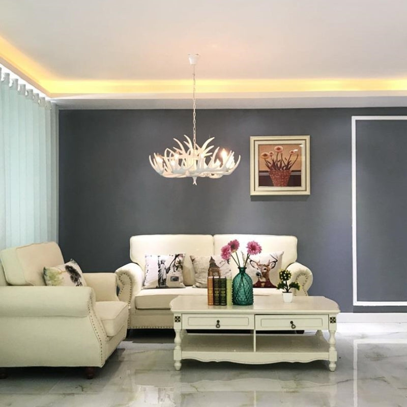 Brio Moderne Design Hertengewei LED Hanglamp Slaapk/Woonkamer