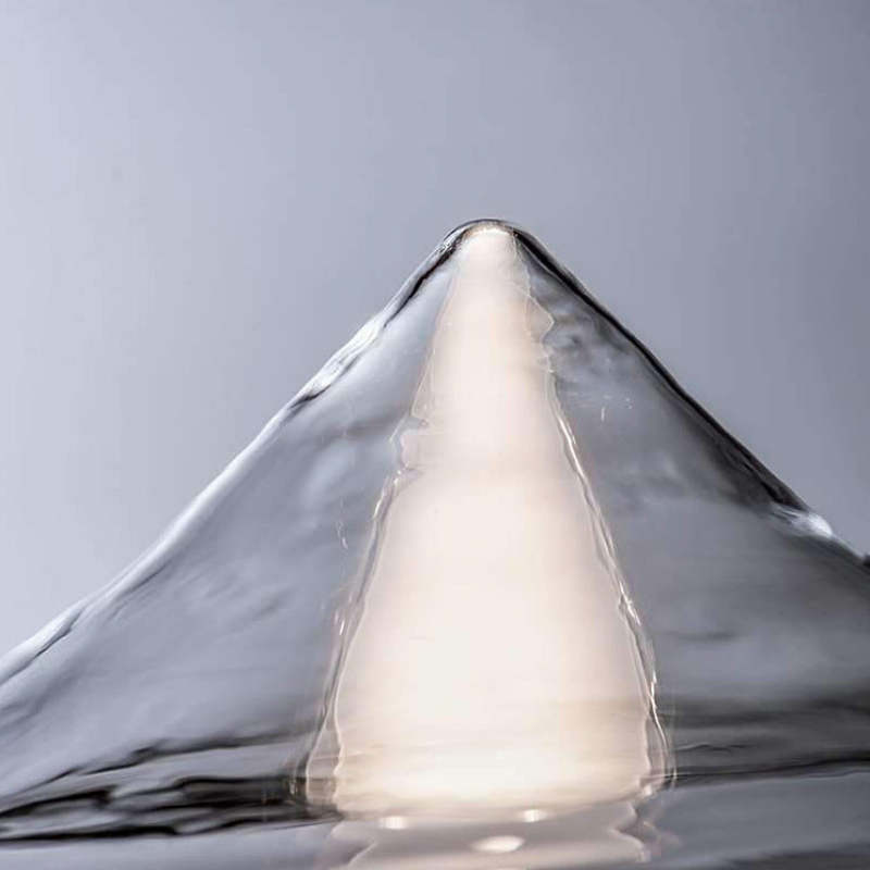 Herbert Design Berg LED Hanglamp Metaal/Glas Transparant Woon/Slaap/Kinderkamer