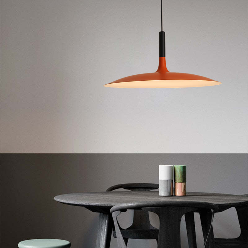 Morandi Moderne LED Hanglampen Wit Metaal Woonkamer Eetkamer Pan