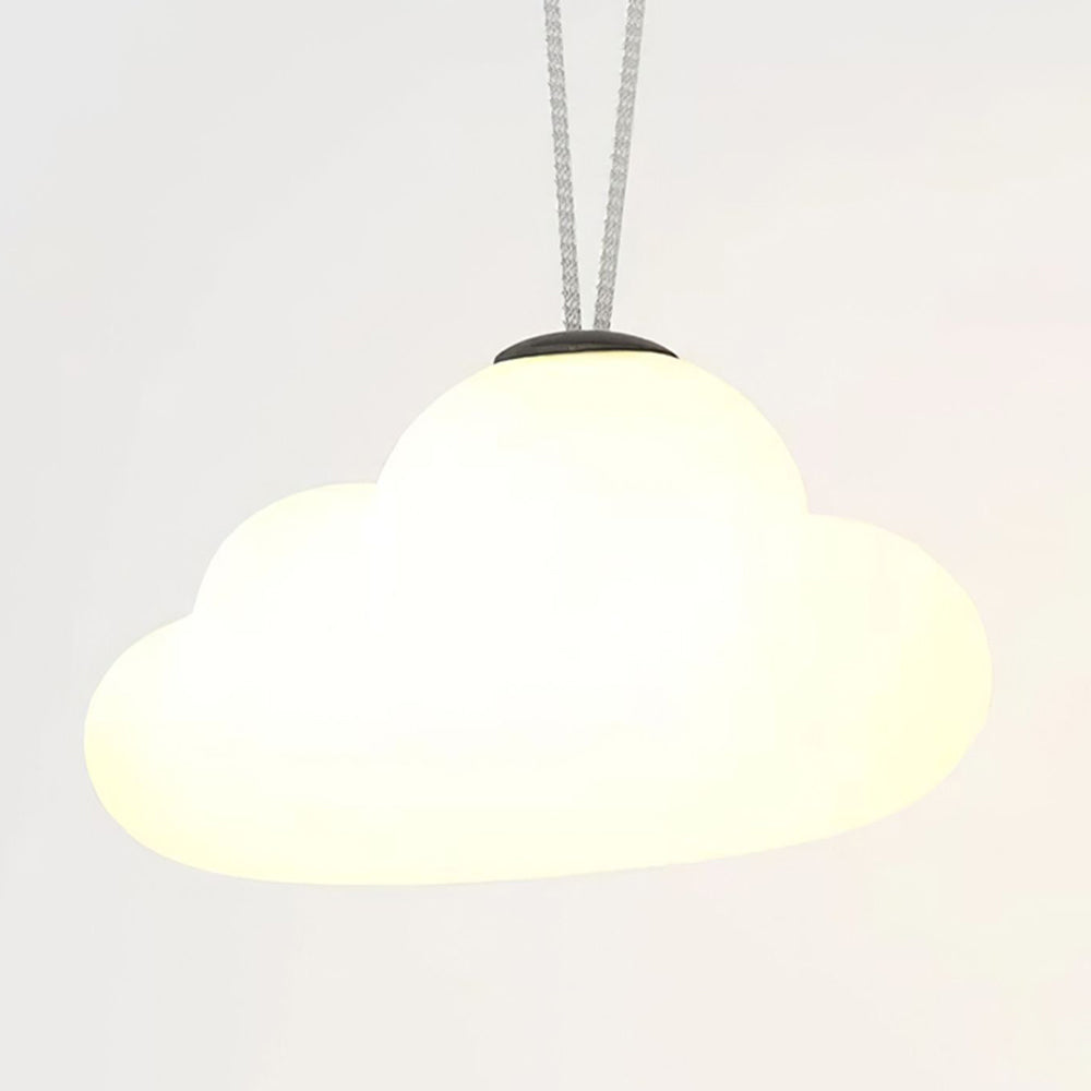 Minori Design LED Hanglamp Wolk Melk Wit Metaal/Acryl Tuin