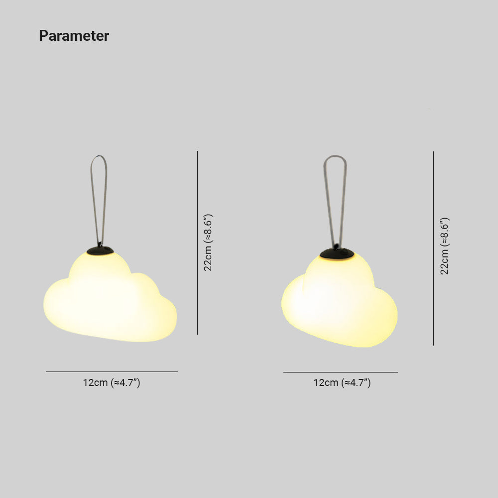Minori Design LED Hanglamp Wolk Melk Wit Metaal/Acryl Tuin