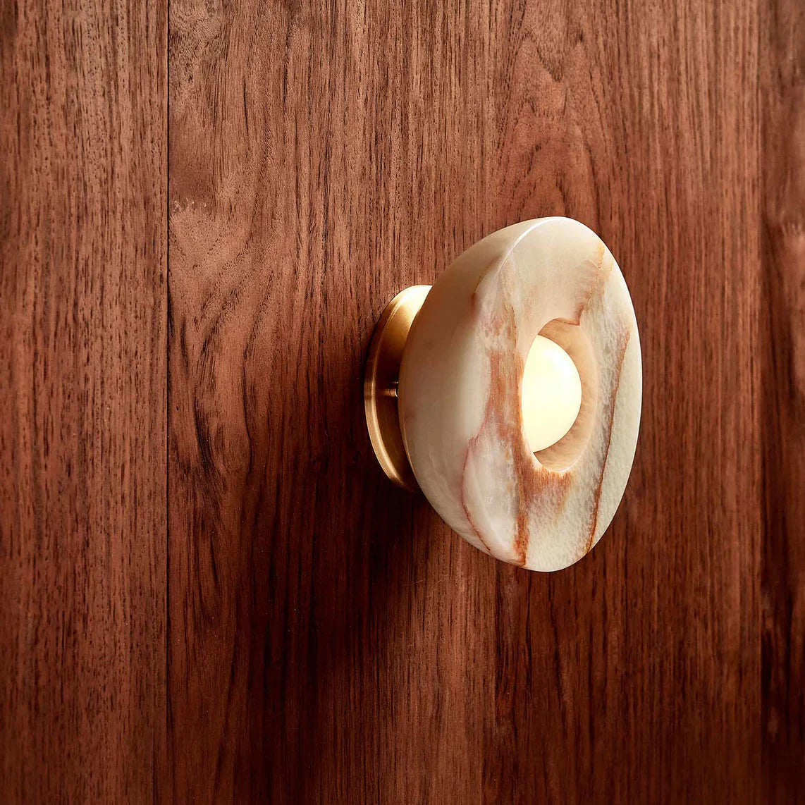 Elif Minimalisme Ongebruikelijk Marmer Metaal Wandlamp Slaapkamer Eetkamer