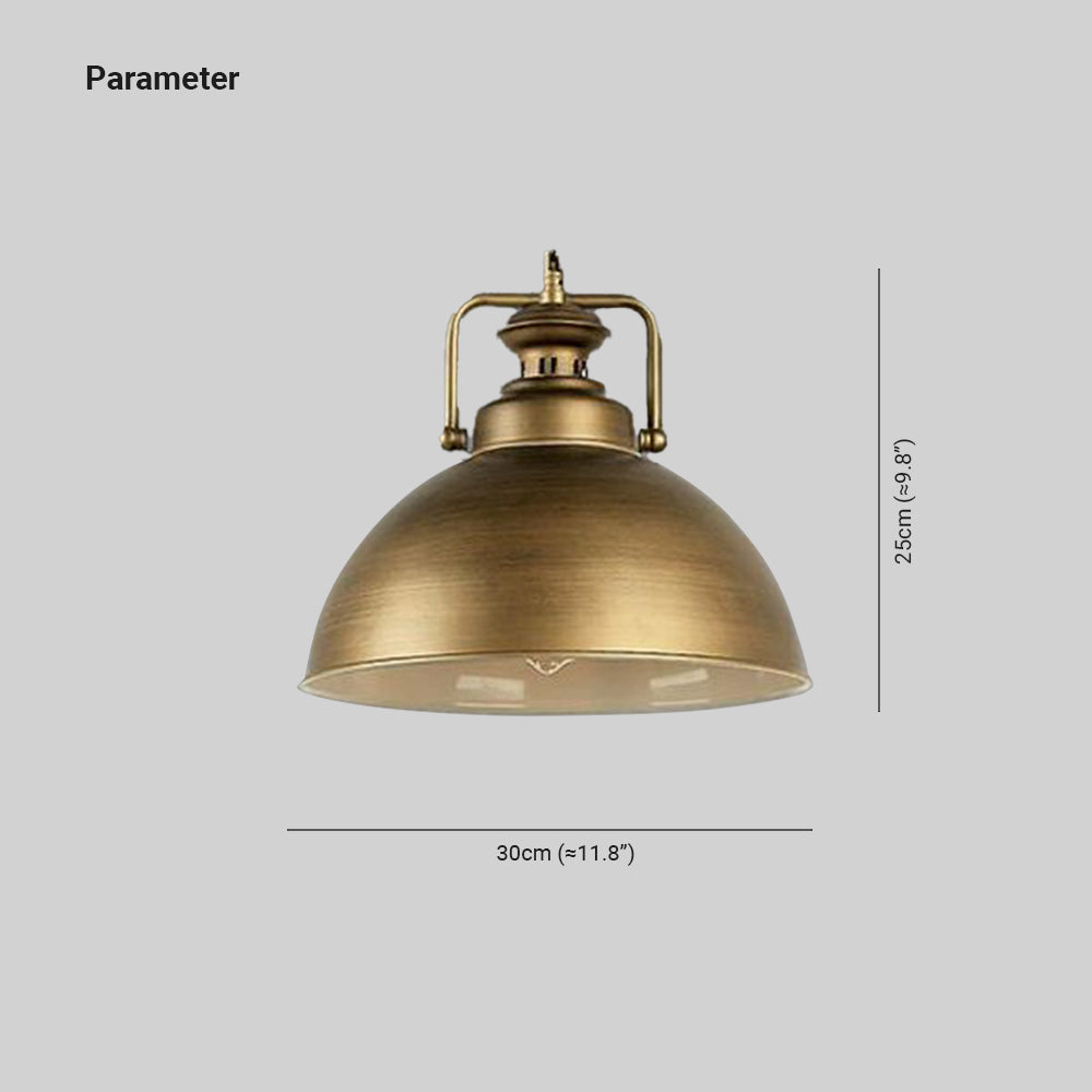 Valerio Vintage Industriële LED Hanglamp Goud Eettafel Woonkamer Metaal