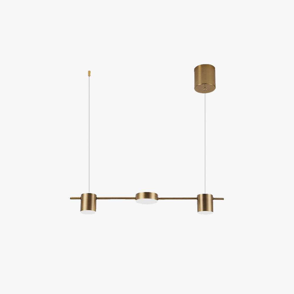 Leigh Moderne LED Hanglampen Metaal Zwart/Goud Woonkamer Keuken