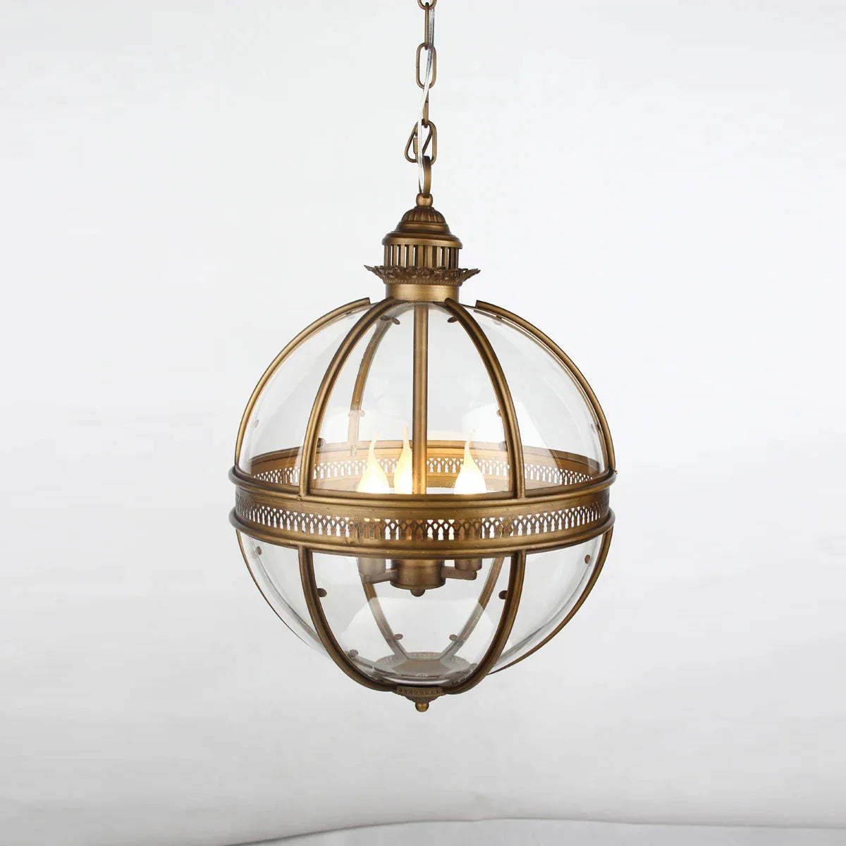 Valerio Vintage Glas Metaal Zwart Hanglampen Eetkamer Slaapkamer