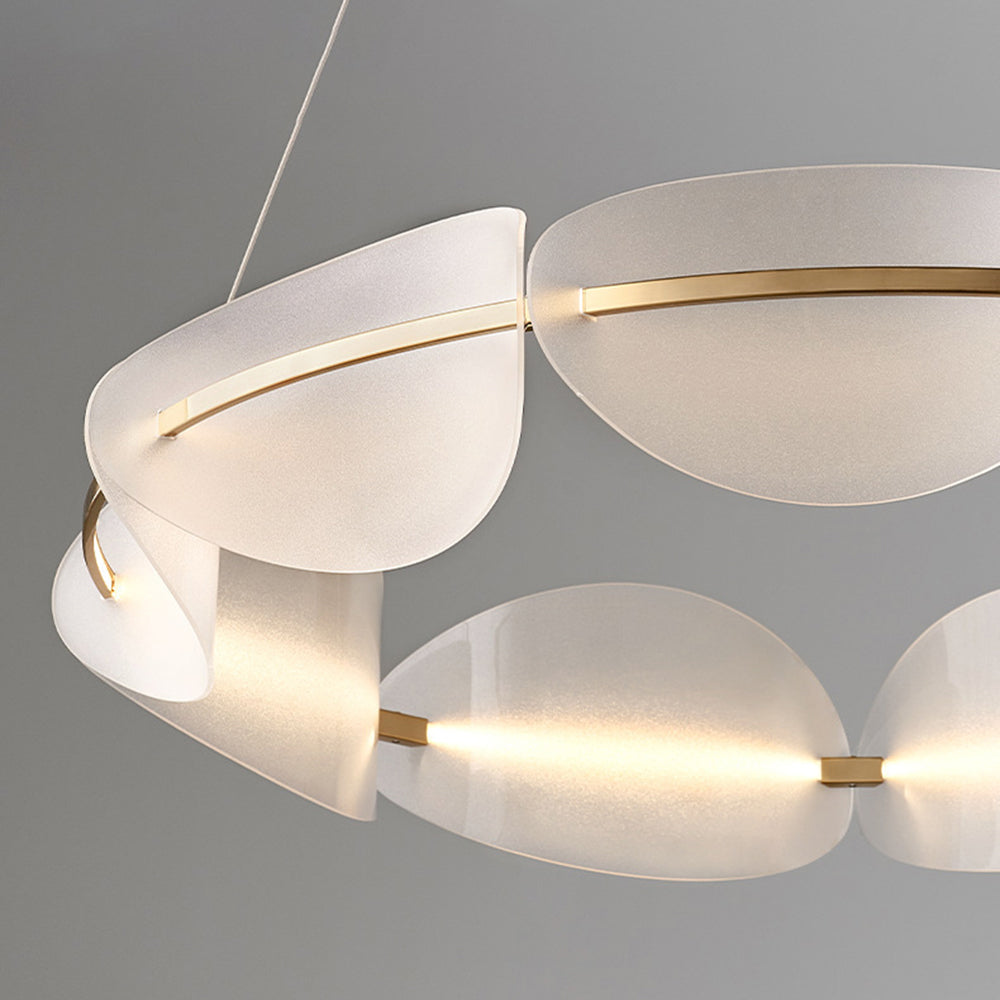 Carina Moderne Ringvormige Metalen Hanglamp Slaapkamer/Eetkamer
