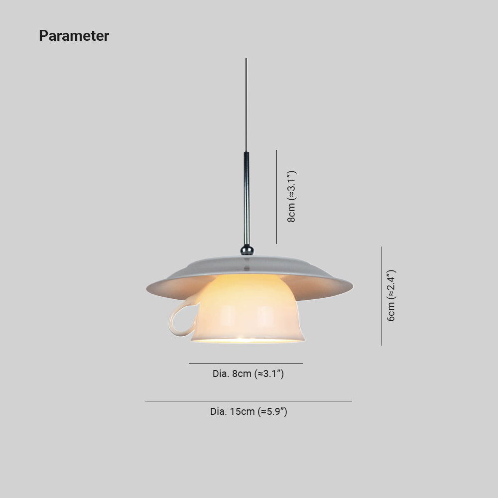 Hailie Modern Kop Keramisch Hanglampen Slaapkamer Woonkamer